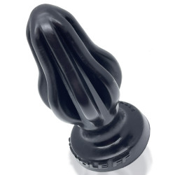Oxballs Plug silicone AirHole S 9 x 4cm Noir